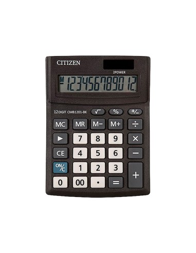 CI | Calculadora citizen sobremesa business line eco eficiente solar y pilas 12 digitos 136x100x32 mm