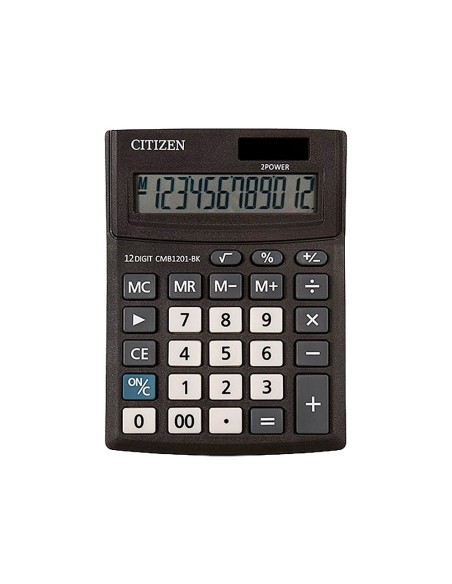 CI | Calculadora citizen sobremesa business line eco eficiente solar y pilas 12 digitos 136x100x32 mm