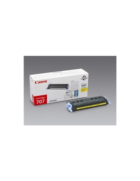 Cartucho de toner ORIGINAL CRG707Y - 9421A004