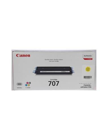 Cartucho de toner ORIGINAL CRG707Y - 9421A004
