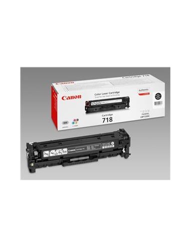 Cartucho de toner ORIGINAL CRG718BK - 2662B002