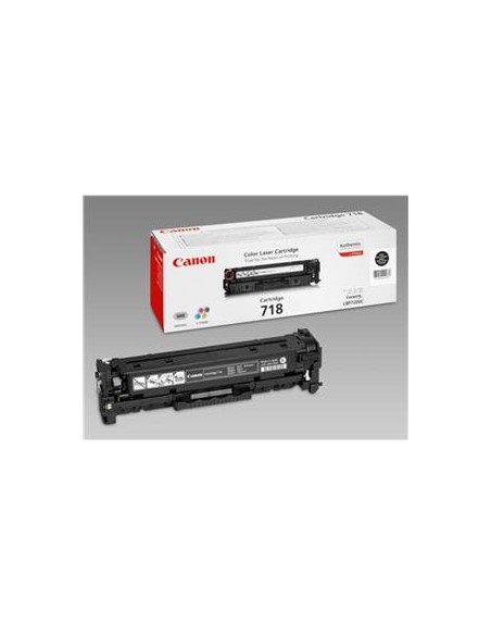 Cartucho de toner ORIGINAL CRG718BK - 2662B002