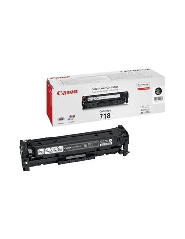 Cartucho de toner ORIGINAL CRG718BK - 2662B002