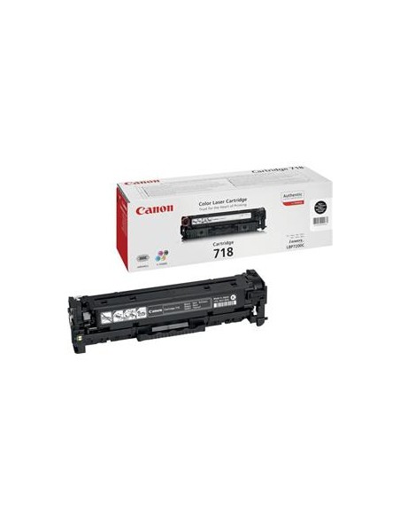 Cartucho de toner ORIGINAL CRG718BK - 2662B002