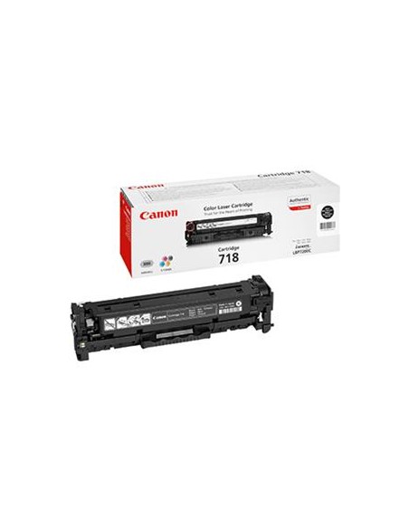 Cartucho de toner ORIGINAL CRG718BK - 2662B002