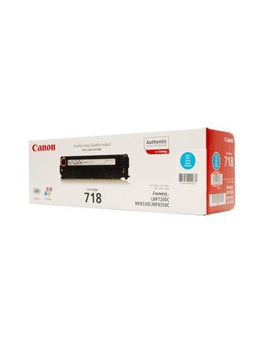 Cartucho de toner ORIGINAL CRG718C - 2661B002