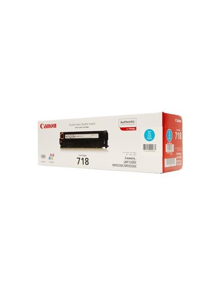 Cartucho de toner ORIGINAL CRG718C - 2661B002