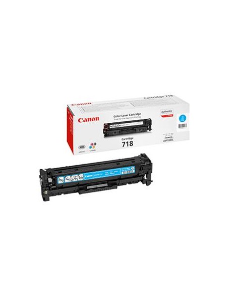 Cartucho de toner ORIGINAL CRG718C - 2661B002