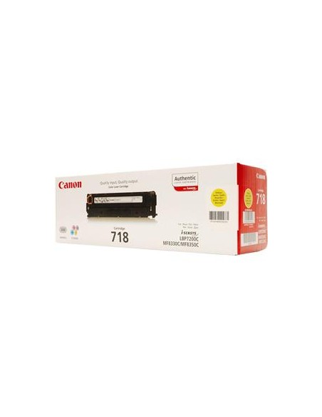 Cartucho de toner ORIGINAL CRG718Y - 2659B002
