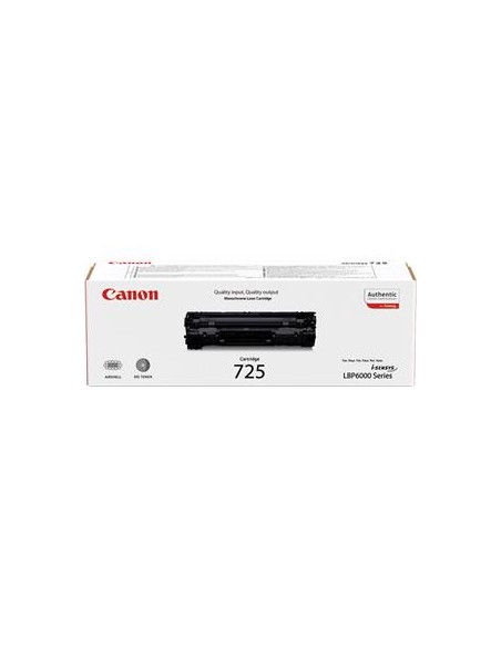 Cartucho de toner ORIGINAL CRG725 - 3484B002