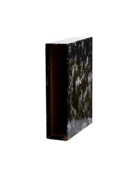 CI | Caja archivador liderpapel classic blue folio negra