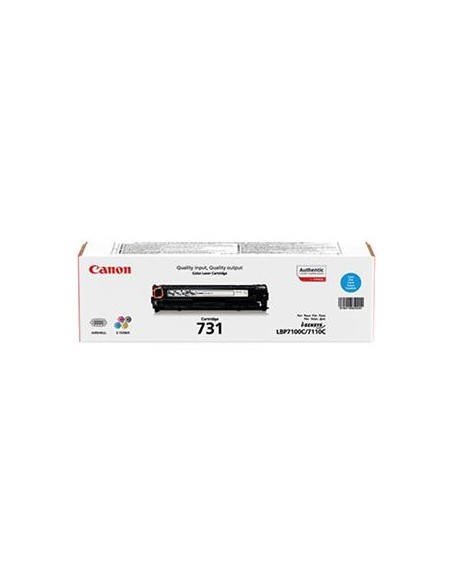 Cartucho de toner ORIGINAL CRG731C - 6271B002