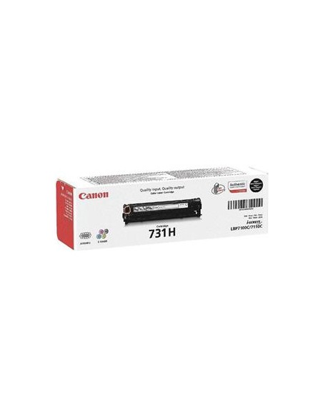 Cartucho de toner ORIGINAL CRG731HBK - 6273B002