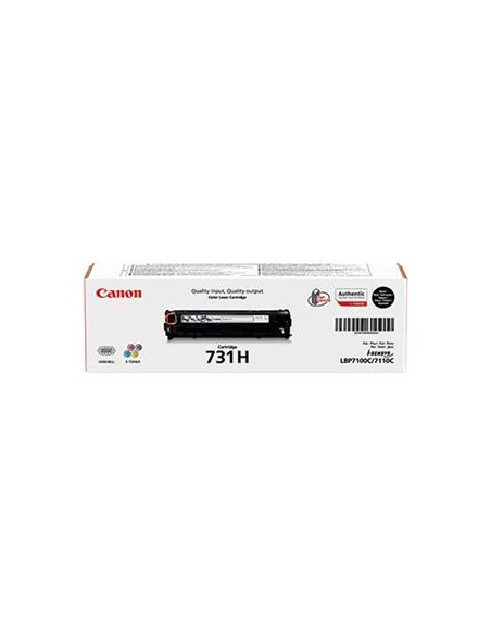 Cartucho de toner ORIGINAL CRG731HBK - 6273B002
