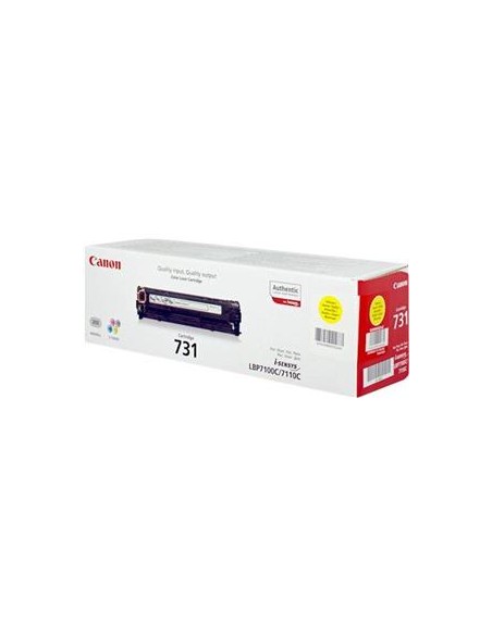 Cartucho de toner ORIGINAL CRG731Y - 6269B002