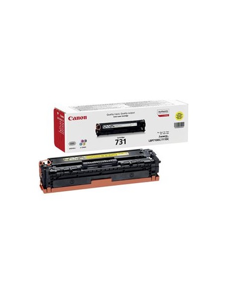 Cartucho de toner ORIGINAL CRG731Y - 6269B002