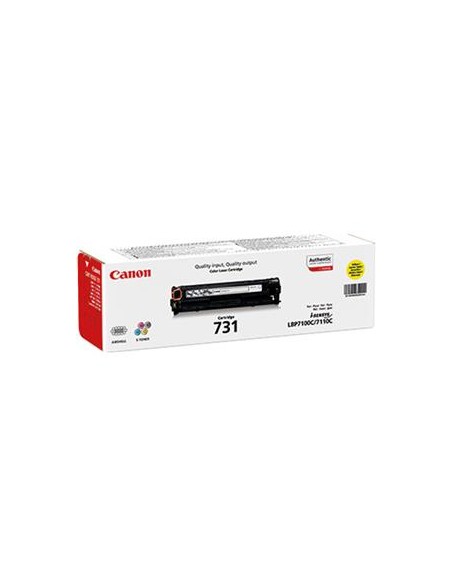 Cartucho de toner ORIGINAL CRG731Y - 6269B002