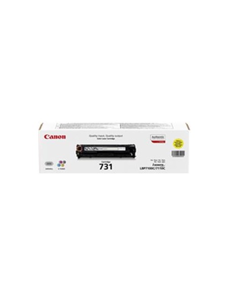 Cartucho de toner ORIGINAL CRG731Y - 6269B002