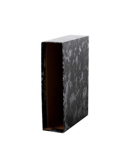 CI | Caja archivador liderpapel classic blue a4 negra