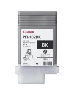Cartucho de tinta ORIGINAL PFI102BK - 0895B001