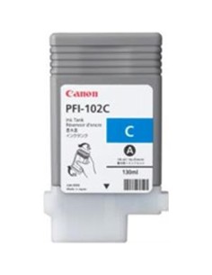 Cartucho de tinta ORIGINAL PFI102C - 0896B001 2