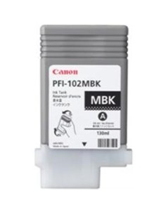Cartucho de tinta ORIGINAL PFI102MBK - 0894B001 2