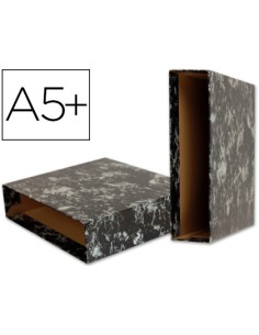 CI | Caja archivador liderpapel classic blue cuarto negra