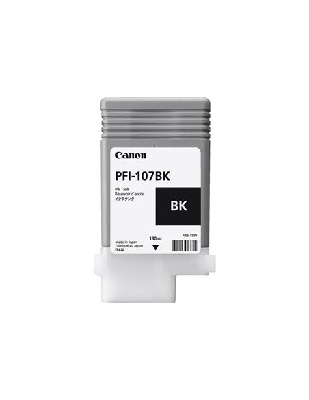 Cartucho de tinta ORIGINAL PFI107BK - 6705B001