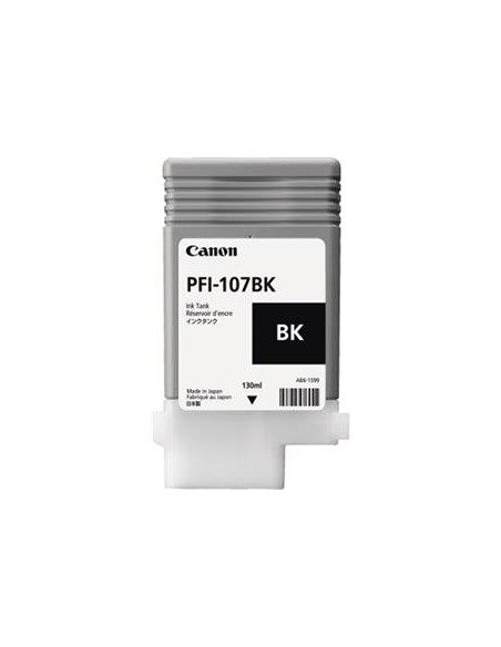 Cartucho de tinta ORIGINAL PFI107BK - 6705B001