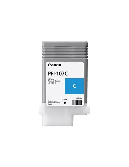 Cartucho de tinta ORIGINAL PFI107C - 6706B001