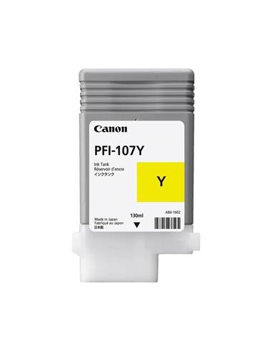 Cartucho de tinta ORIGINAL PFI107Y - 6708B001