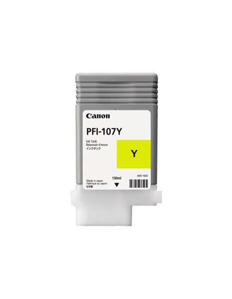 Cartucho de tinta ORIGINAL PFI107Y - 6708B001
