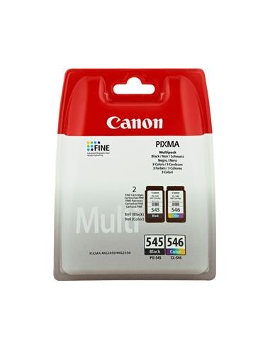 Multipack 2 cartuchos de tinta ORIGINAL 8287B006 - PG545 + CL546