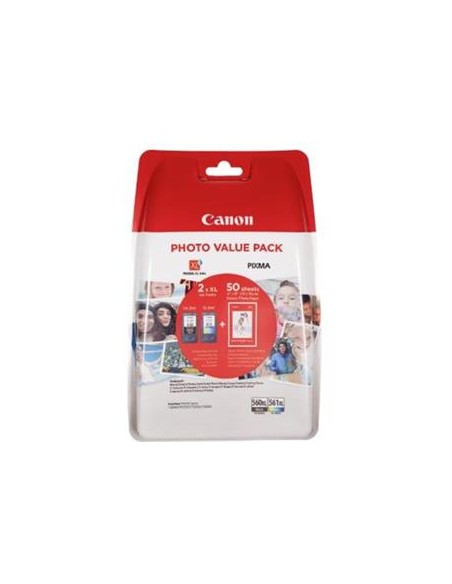 Multipack 2 cartuchos de tinta ORIGINAL 3712C004 - PG560XL + CL561XL