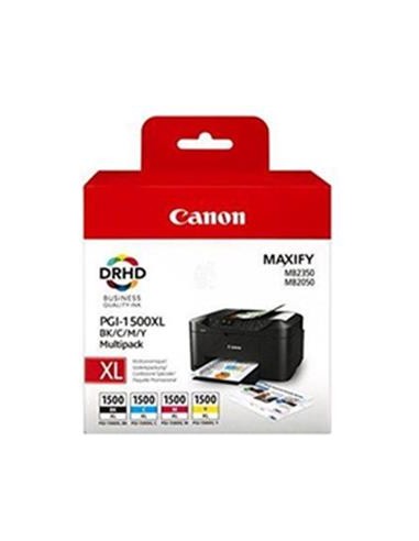 Multipack 4 cartuchos de tinta ORIGINAL PGI1500XL - 9182B004