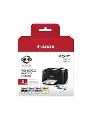 Multipack 4 cartuchos de tinta ORIGINAL PGI1500XL - 9182B004