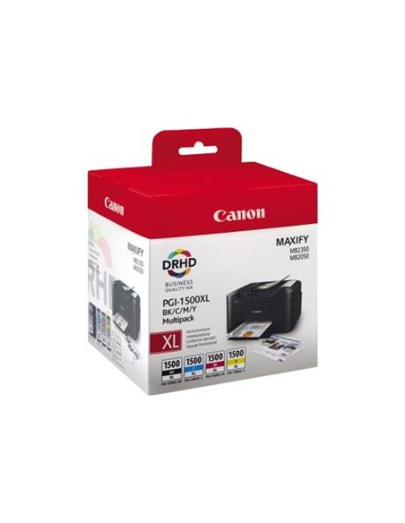 Multipack 4 cartuchos de tinta ORIGINAL PGI1500XL - 9182B004