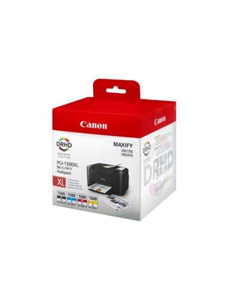 Multipack 4 cartuchos de tinta ORIGINAL PGI1500XL - 9182B004