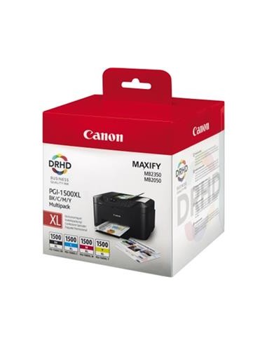 Multipack 4 cartuchos de tinta ORIGINAL PGI1500XL - 9182B004