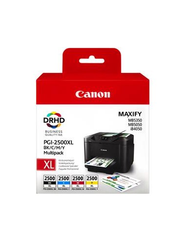 Multipack 4 cartuchos de tinta ORIGINAL PGI2500XL - 9254B004
