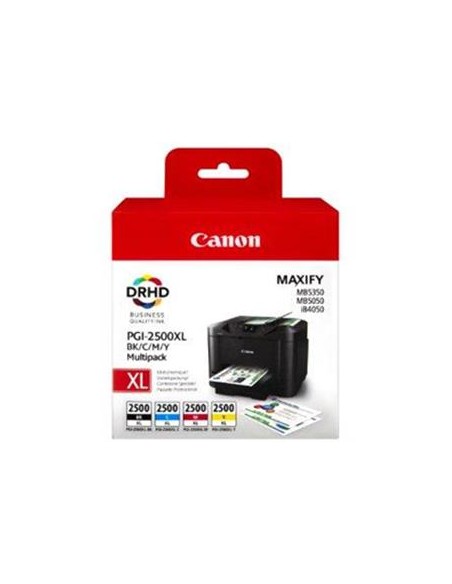 Multipack 4 cartuchos de tinta ORIGINAL PGI2500XL - 9254B004