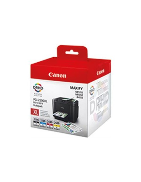 Multipack 4 cartuchos de tinta ORIGINAL PGI2500XL - 9254B004