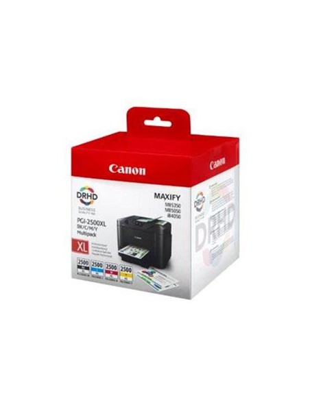 Multipack 4 cartuchos de tinta ORIGINAL PGI2500XL - 9254B004