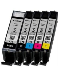 Multipack 5 cartuchos de tinta ORIGINAL PGI570CLI571 -...