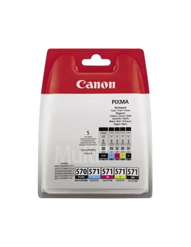 Multipack 5 cartuchos de tinta ORIGINAL PGI570CLI571 - 0372C004