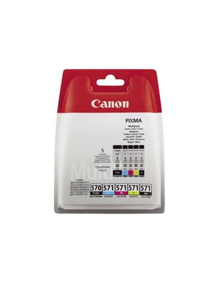Multipack 5 cartuchos de tinta ORIGINAL PGI570CLI571 - 0372C004