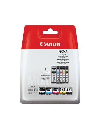 Multipack 5 cartuchos de tinta ORIGINAL PGI580CLI581 - 2078C005