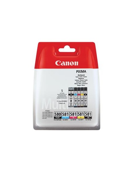 Multipack 5 cartuchos de tinta ORIGINAL PGI580CLI581 - 2078C005