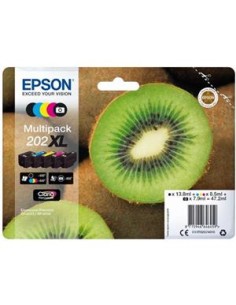 Multipack 5 cartuchos de tinta ORIGINAL C13T02G740 - nº202XL 2