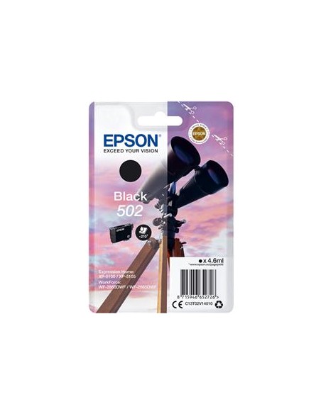 Cartucho de tinta ORIGINAL C13T02V140 - nº502BK